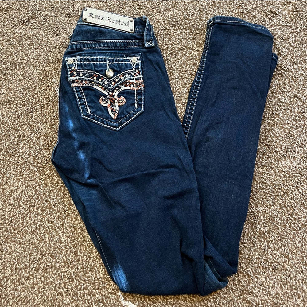 Rock Revival Nicci mid-rise skinny jeans
